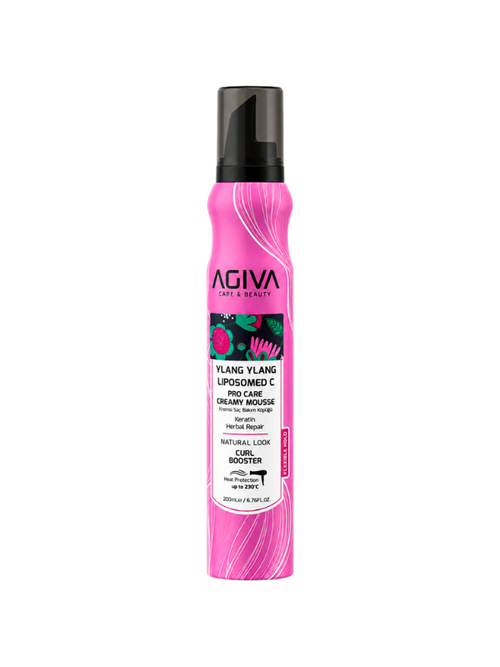 AGIVA Pro-Care Keratin Hair Mousse Flexible Hold Ylang Ylang 200ml