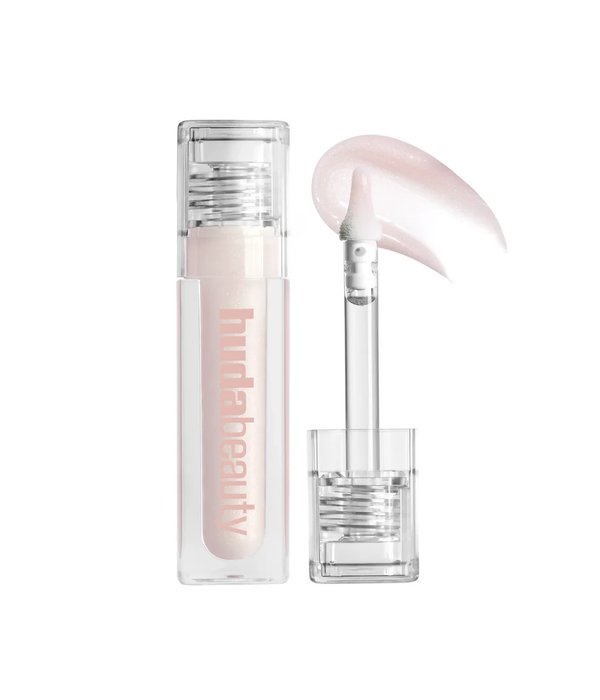 Huda Beauty Faux Filler Extra Shine Lip Gloss She Flirty She Glitzy