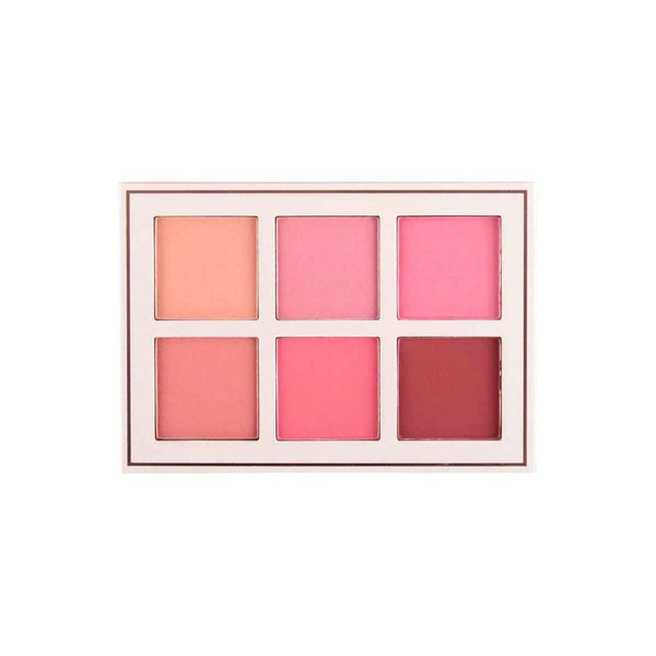 Beauty Creations Floral Bloom Blush Palette Blendable Floral Tones 6 Colors