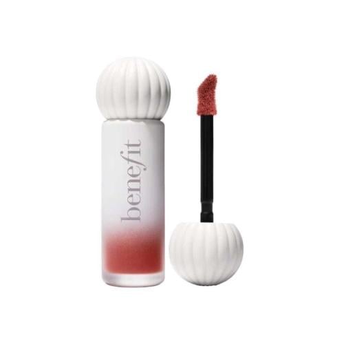 Benefit PlushTint Lip & Blush Tint Liquid Lip Color, Buildable Warm Teddy, 6 ml