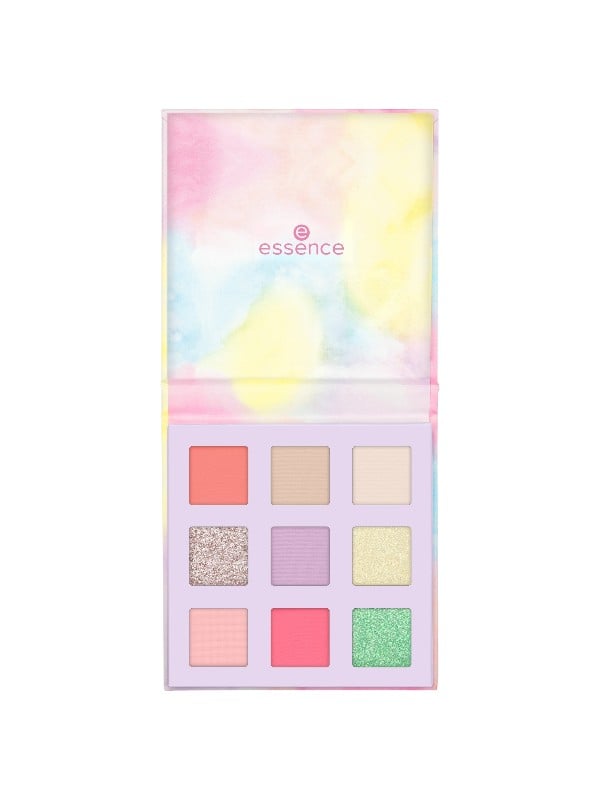 Essence WHAT THE FLUFF?! Eyeshadow Palette Soft Matte and Shimmer 01 Cotton Candy Skies 9 Shades 11.6g