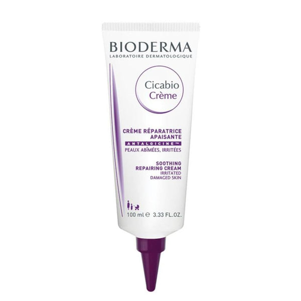Bioderma Cicabio Soothing Repairing Cream Madecassoside Hyaluronic Acid 100 ml