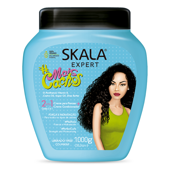 Skala Expert Mais Cachos Curly Hair Treatment Conditioning Cream