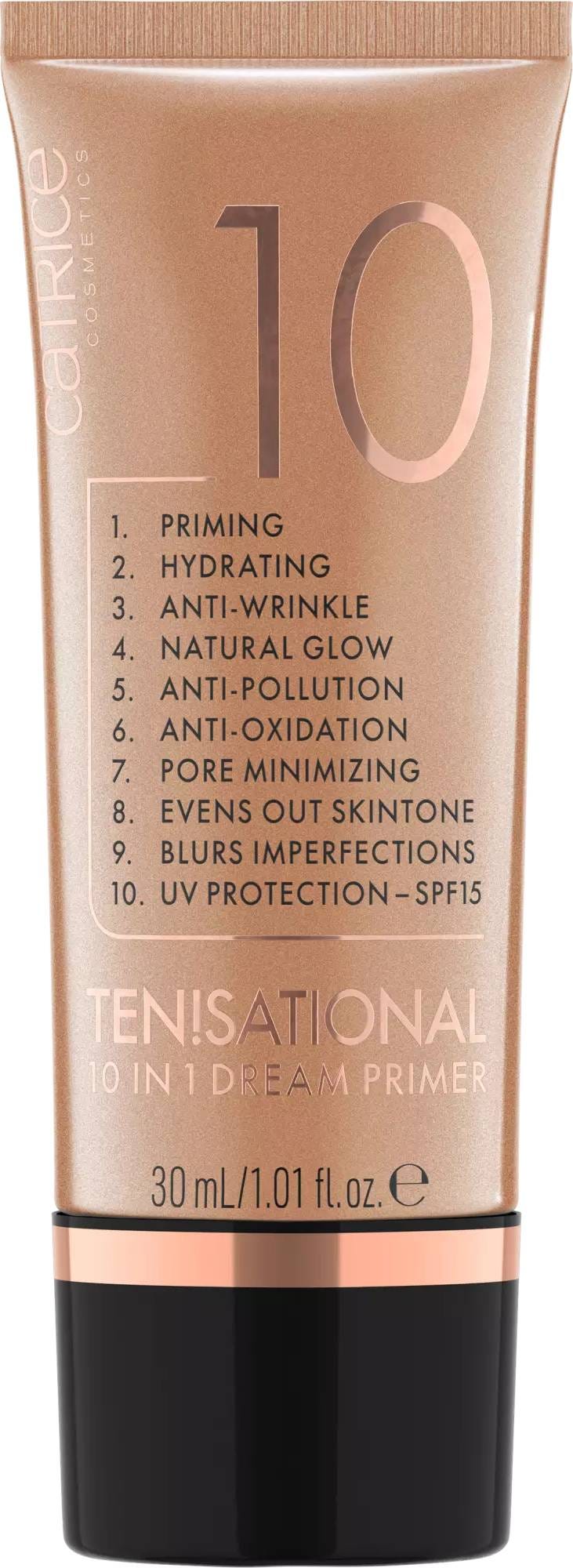 Catrice Ten!sational 10 in 1 Dream Primer Cream SPF 15 Warm Caramel