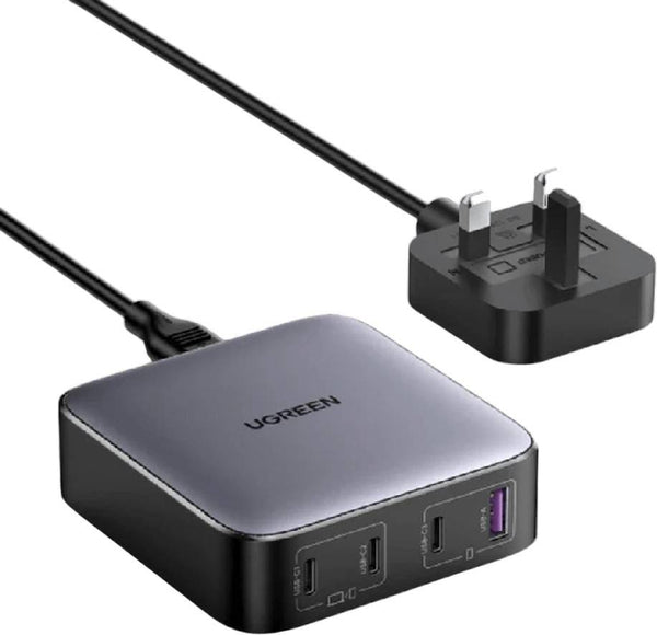Ugreen Nexode Desktop Charger 100W 3 USB-C Ports Grey