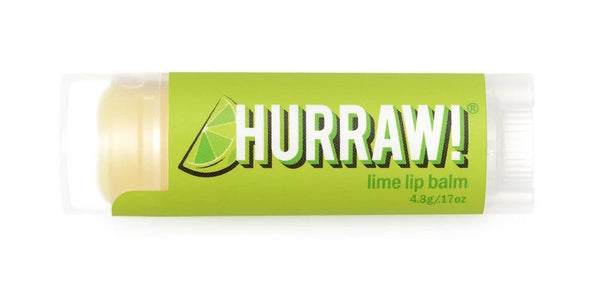 Hurraw Lime Lip Balm Vegan Natural Formula Citrus Lime