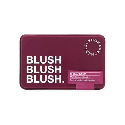 Sephora Blush Palette Deal Closer Three-Shade Powder Velvety Finish