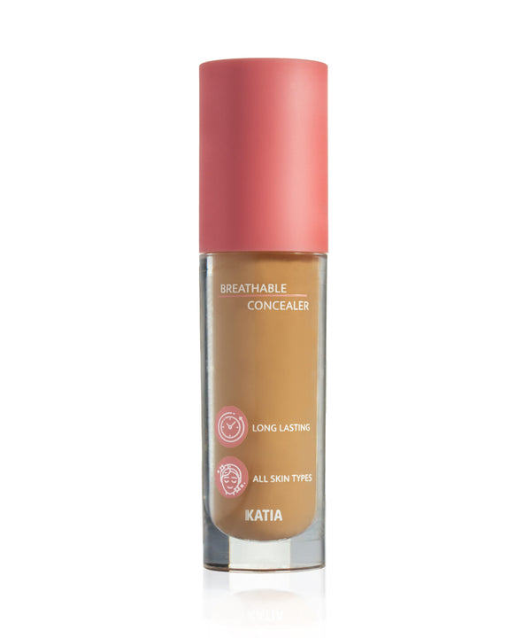 Katia Breathable Concealer Latte Liquid Natural Finish Full Coverage