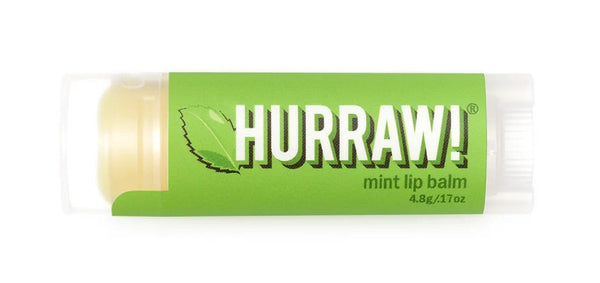 Hurraw Mint Lip Balm Vegan Organic Peppermint 4.8g