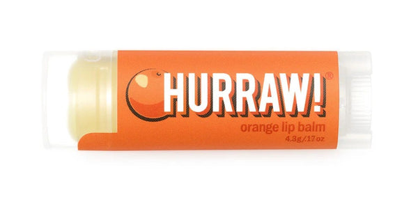 Hurraw Orange Lip Balm Vegan Organic Natural 4.8g