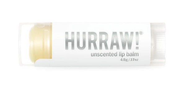Hurraw Unscented Lip Balm Bee-Free Vegan Natural Formula