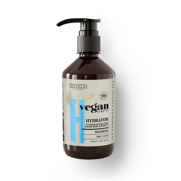 Vitals Vegan Moisturizing Detangling Shampoo Plant-Based Formula 500 ml