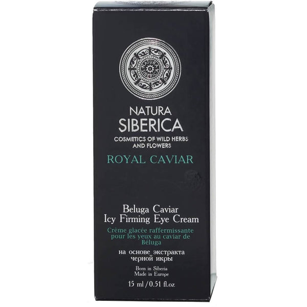 Natura Siberica Caviar Icy Firming Eye Cream, Beluga Caviar Extract, 15 ml