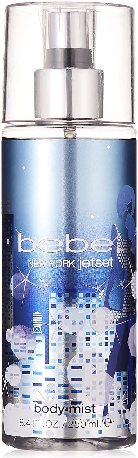 Bebe Jetset Body Mist Spray for Women, Floral Fruity, 250 ml