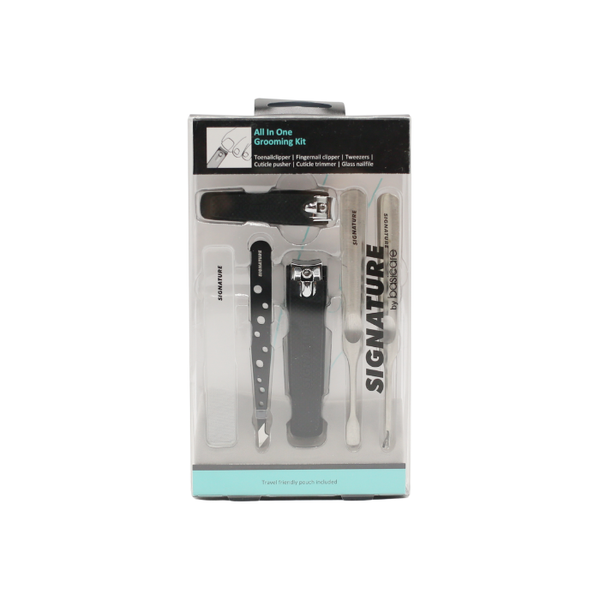 Besicaire Signature Complete Nail Care Set, Trimming, Cleaning, Buffing and Cuticle Tools
