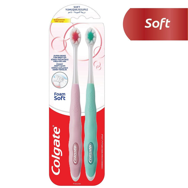 Colgate FoamSoft Dense Soft Toothbrush