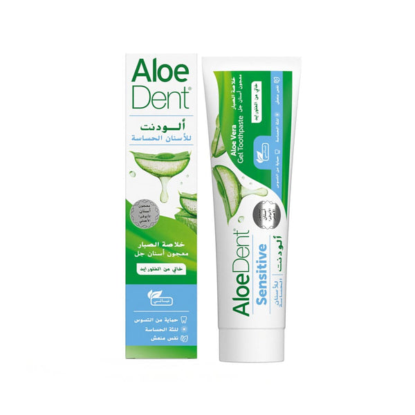 AloeDent Sensitive Toothpaste Potassium Salts Aloe Vera Mint 100 ml