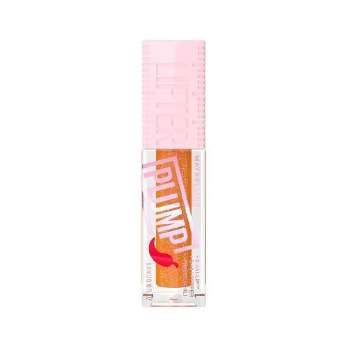 Maybelline Lifter Plump Lip Gloss Hyaluronic Acid Glossy Finish 008 Hot Honey 5.4 ml