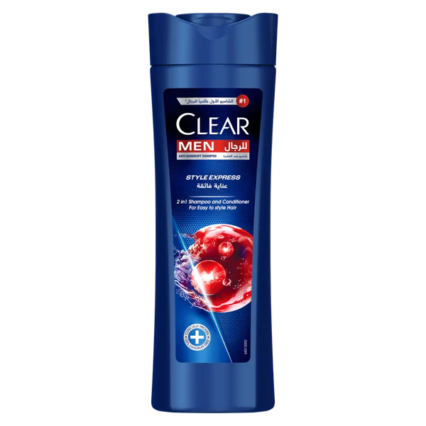 Clear Style Express Men's Shampoo, Cleansing and Moisturizing Formula