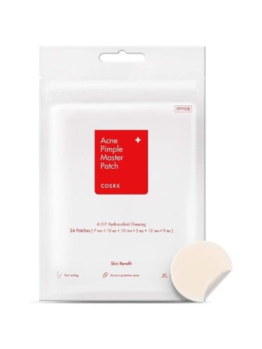 COSRX Hydrocolloid Adhesive Pimple Patches, Protective Blemish-Care Pads, 24 Pads