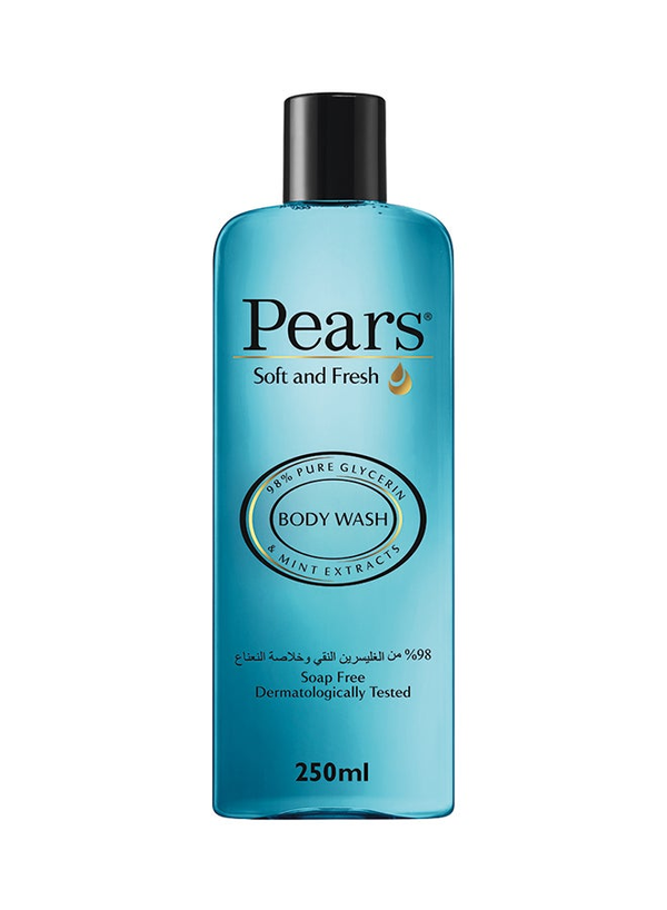 Pears Soft and Fresh Body Wash Moisturizing Formula Refreshing Scent 250 ml