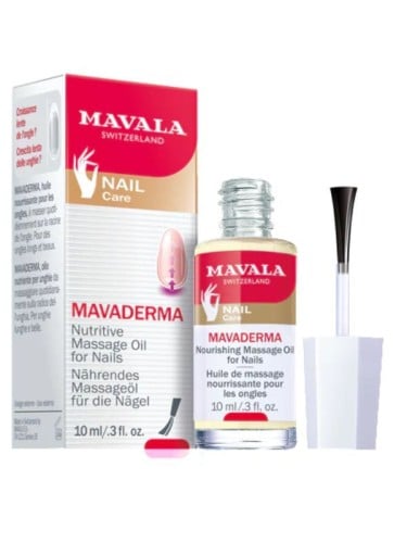 Mavala Mavaderma Nail Massage Oil with Wheat Germ, Olive and Sweet Almond Oils