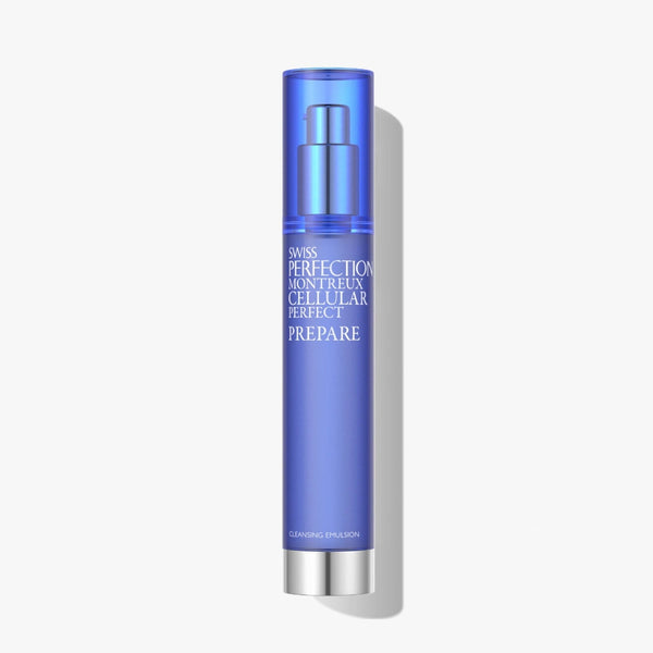 Swiss Perfection Cellular Deep Cleansing Emulsion Creamy Texture Chamomile and Sweet Almond Oil 100ml