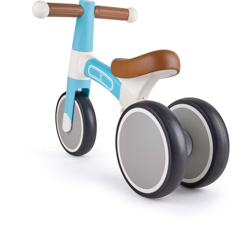 Hape First Ride Balance Bike, Light Blue, Adjustable Seat, Lightweight Aluminum Frame