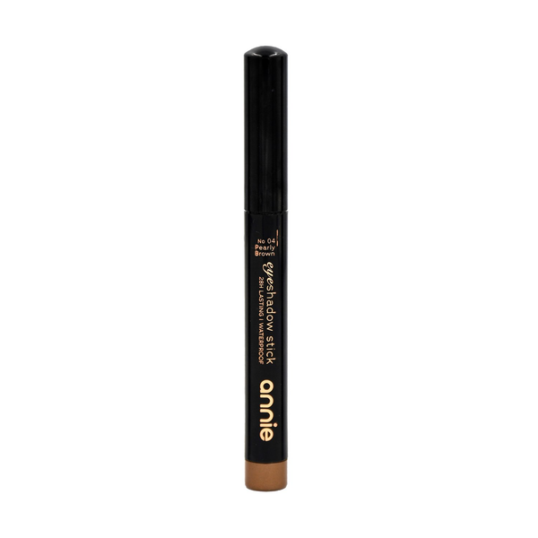 Annie Eyeshadow Stick Pearly Brown 04 Long-Lasting Water-Resistant
