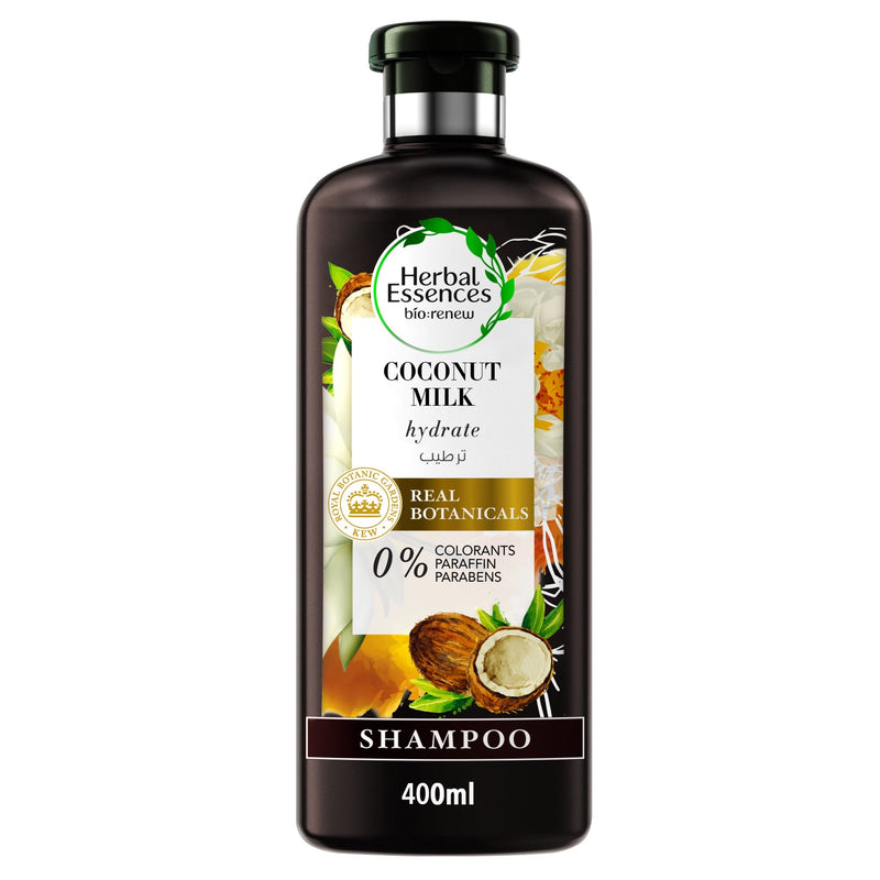 Herbal Essences Bio Renew Coconut Milk Hydrating Shampoo, 400 ml