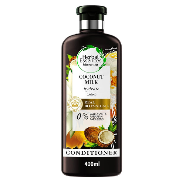 Herbal Essences Bio:Renew Hydrate Coconut Milk Conditioner, Liquid, 400 ml