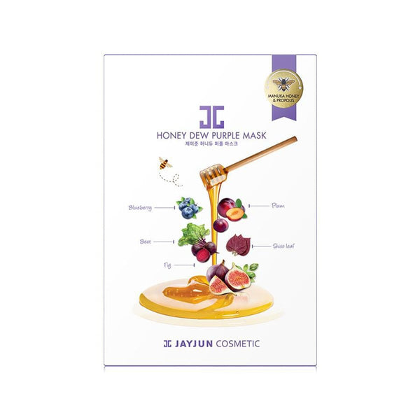 Jayjun Honey Dew Purple Hydrating Face Mask with Manuka Honey and Propolis