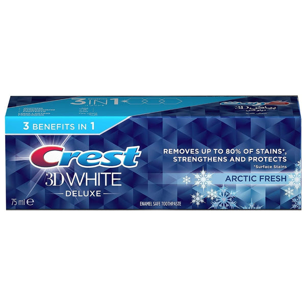 Crest Deluxe Arctic Fresh 7Days Toothpaste Cavity Protection Fresh Breath