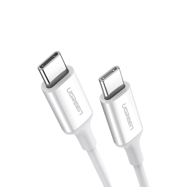 Ugreen USB-C to USB-C Charging Cable, Charging and Data Sync, White