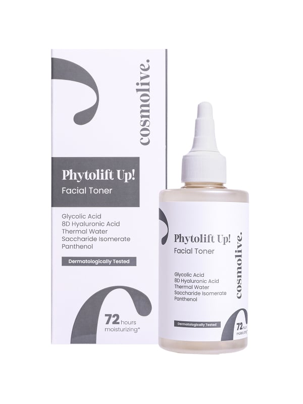 Cosmolife Phytolift Up Facial Toner Glycolic Acid Hyaluronic Acid 100ml