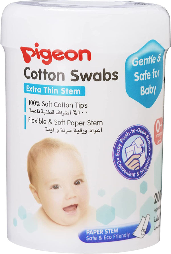 Pigeon Cotton Buds 200 Pieces K871 P337