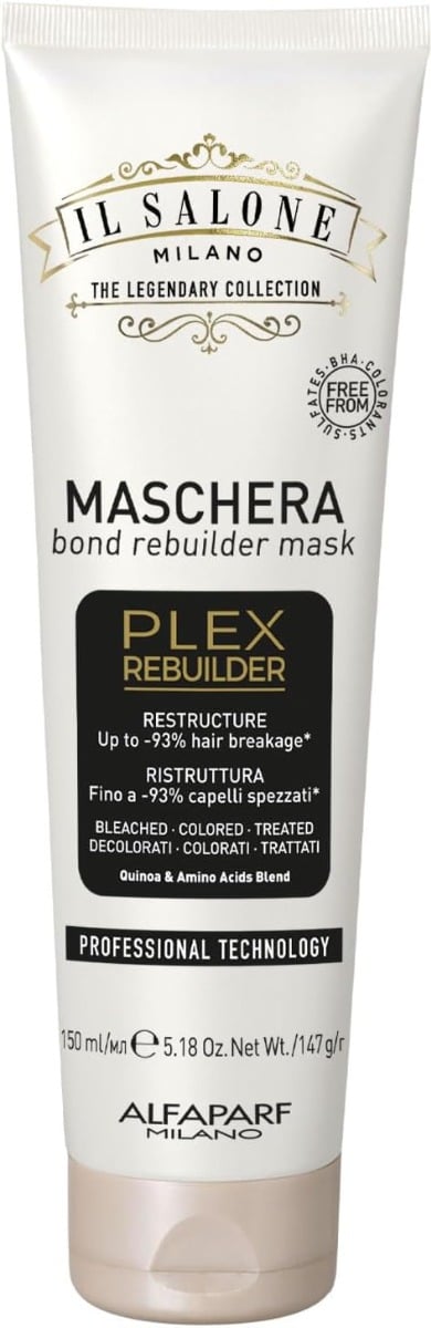 IL SALONE Plex Bond Rebuilder Hair Mask for Damaged Hair, 150ml