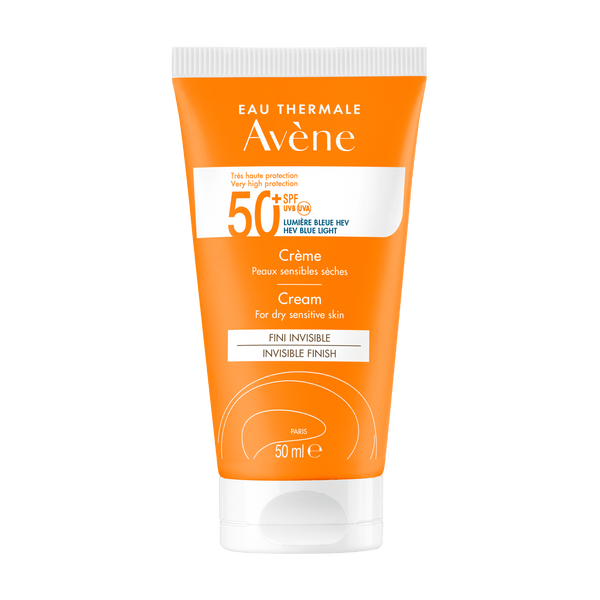 Avene Cream Sunscreen SPF 50+ Fragrance-Free Water-Resistant 50 ml