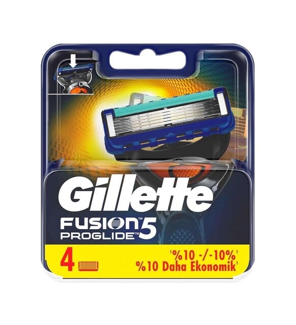 Gillette Fusion ProGlide Manual Razor Blades Cartridge, Moisturizing Strip