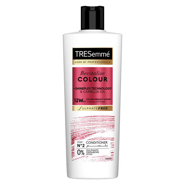 TRESemme Revitalise Colour Conditioner Liquid Shineplex Technology Camellia Oil 350ml