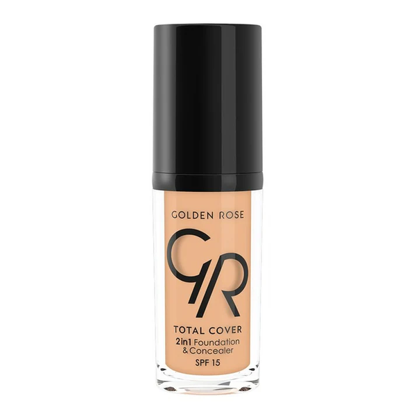 Golden Rose Total Cover 2in1 Foundation & Concealer Natural 07