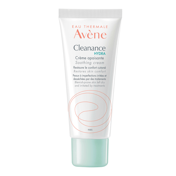 Avene Cleanance Hydra Soothing Cream, Nourishing Barrier Care, Fragrance-Free, 40 ml