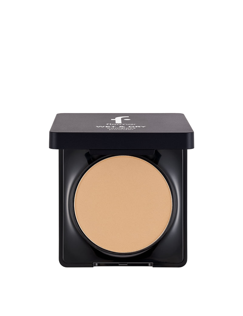 Flormar Wet & Dry Compact Powder Honey 09 Natural Finish