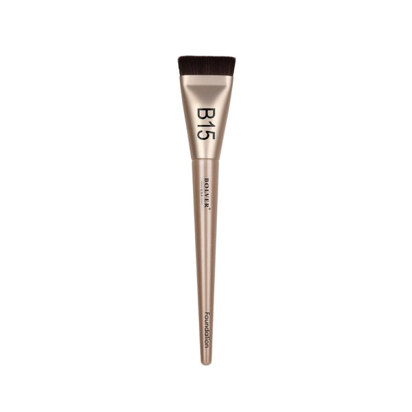 Bolver Foundation Brush B15 Soft Dense Bristles for Liquid Cream and Powder Foundation