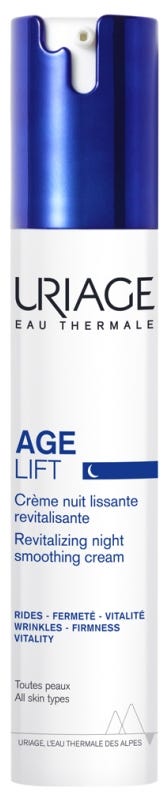 Uriage Age Lift Revitalizing Night Smoothing Cream with Retinol, Hyaluronic Acid, Vitamins C and E