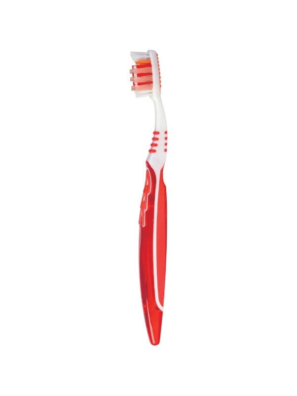 Foramen Daily Care Toothbrush Soft Bristles Tongue Cleaner Assorted Colors