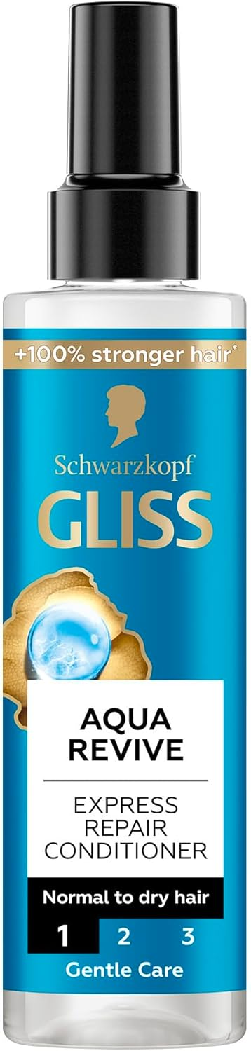 Gliss Aqua Revive Express Repair Conditioner Spray Moisturizing Detangling Care 200 ml
