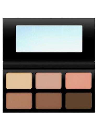 Kokie Professional Powder Contour Palette CP863 Deep/Dar Semi-Matte Buildable Finish