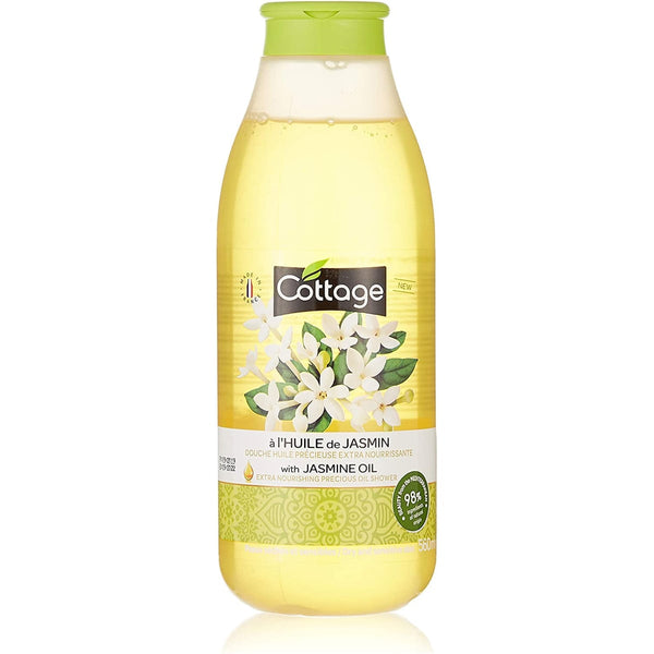 Cottage Nourishing Shower Oil Body Wash Exfoliating Micro-Particles Jasmine Oil 560ml