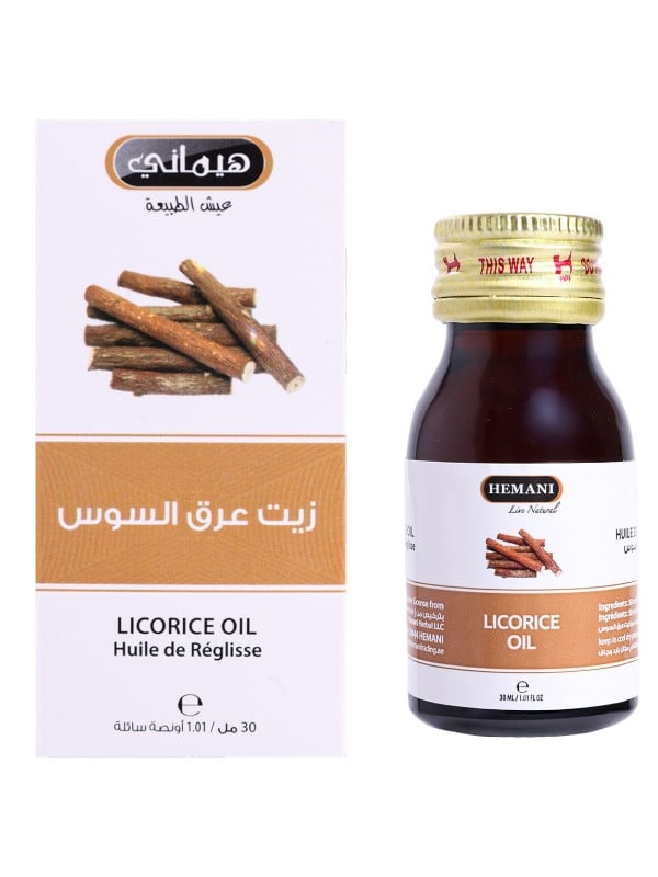 Hemani Licorice Oil Moisturizing Hair and Skin Oil 30 ml
